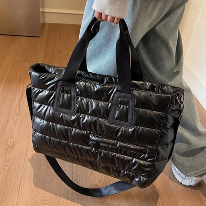 Women's Cotton Bag Autumn Winter Versatile Crossbody Bag