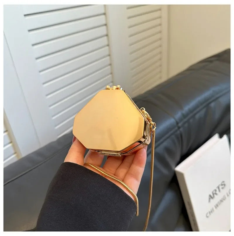 Lipstick Bag for Women Acrylic Shoulder Bag