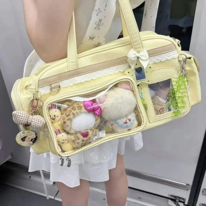 Y2K New Concert Ita Bag JK Large Capacity Shoulder Bag