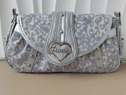 Korean Harajuku Shoulder Silver Underarm Bag