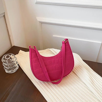 Small Handle Underarm Bag Clutch