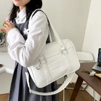 Japanese Style JK Bag PU Leather Shoulder Bag