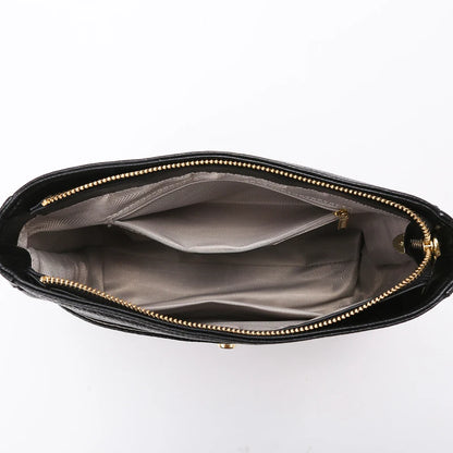 Large Capacity Handbag Women Leather Single Shoulder Straddle Bag