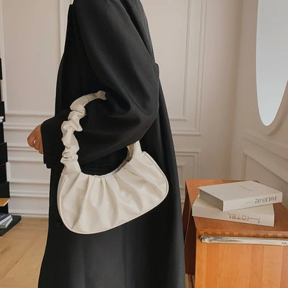 Handlebags for Women PU Cloud Bags Leisure Armpit Bag