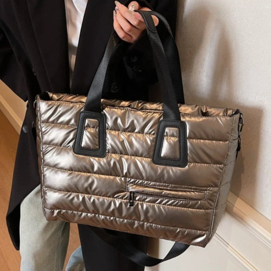 Women's Cotton Bag Autumn Winter Versatile Crossbody Bag