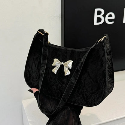 Bowknot Armpit Bag Korean Underarm Bag