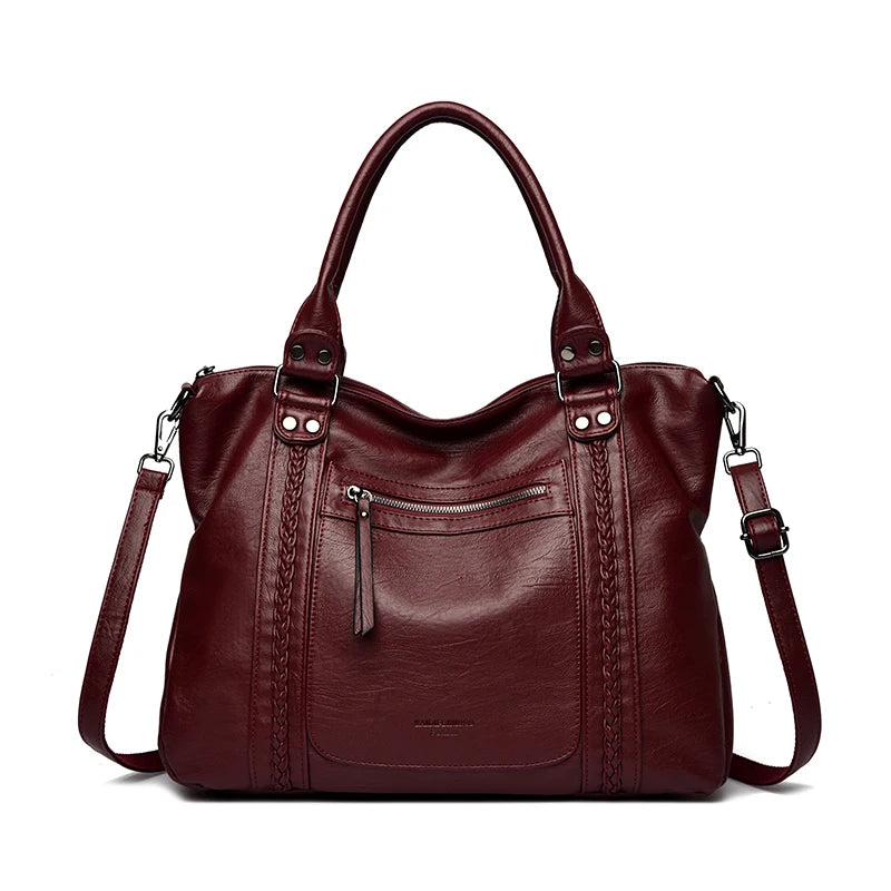 Soft Leather Shoulder Crossbody Bags for Women