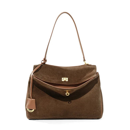 Women's Suede Genuine Leather Bag