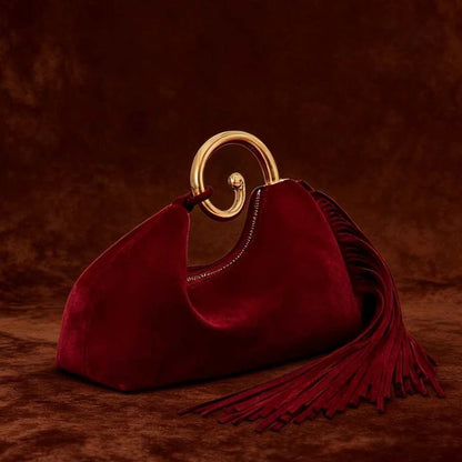 Faux Suede Clutch Evening Bags For Women