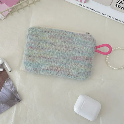 Heart Printed Cute Small Lipstick Cosmetic Bag