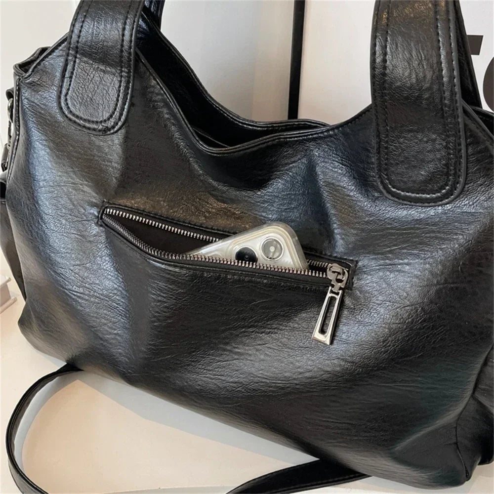 Soft Interior Compartment Shoulder Bags