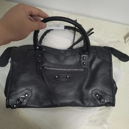 Trendy Motorcycle Bags Women's City Tote Bag Y2k Classic