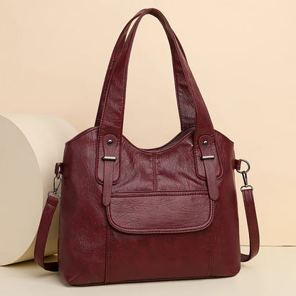 Soft Leather Handbags High Quality Women Bags