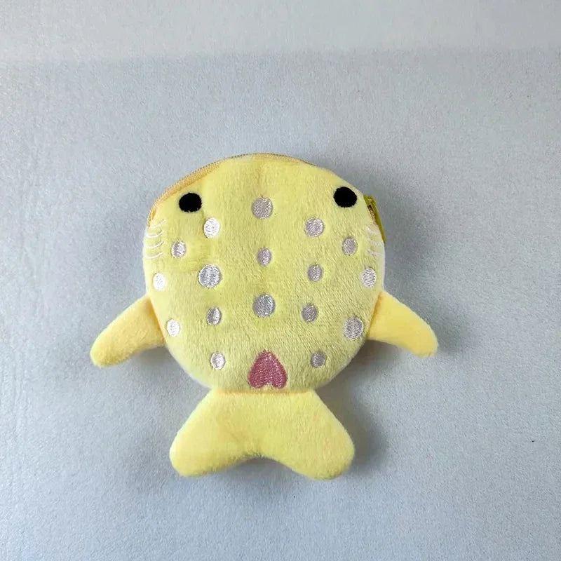 Fish Plush Cute Cartoon Coin Money Purse