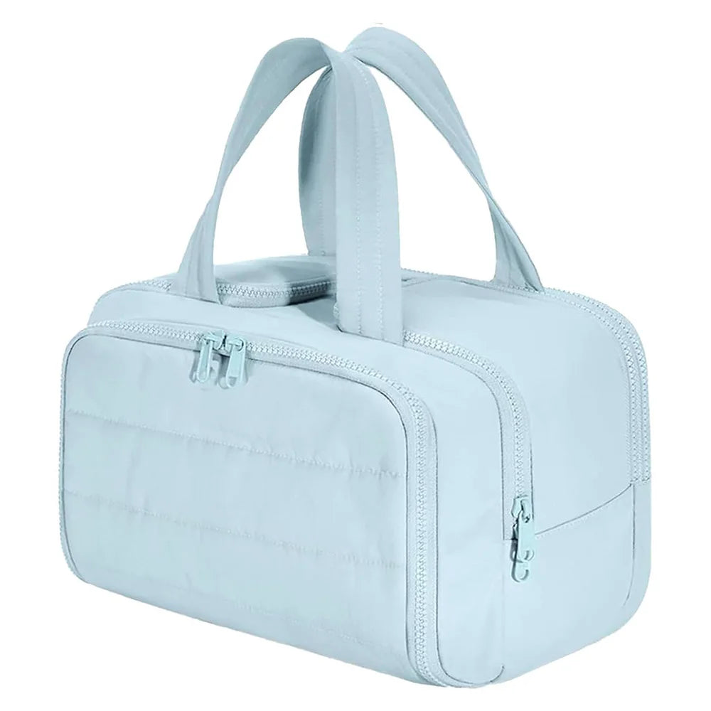 Large Capacity Cosmetic Bag Travel Wash Handbag Makeup Pouch Waterproof Toiletries Organizer