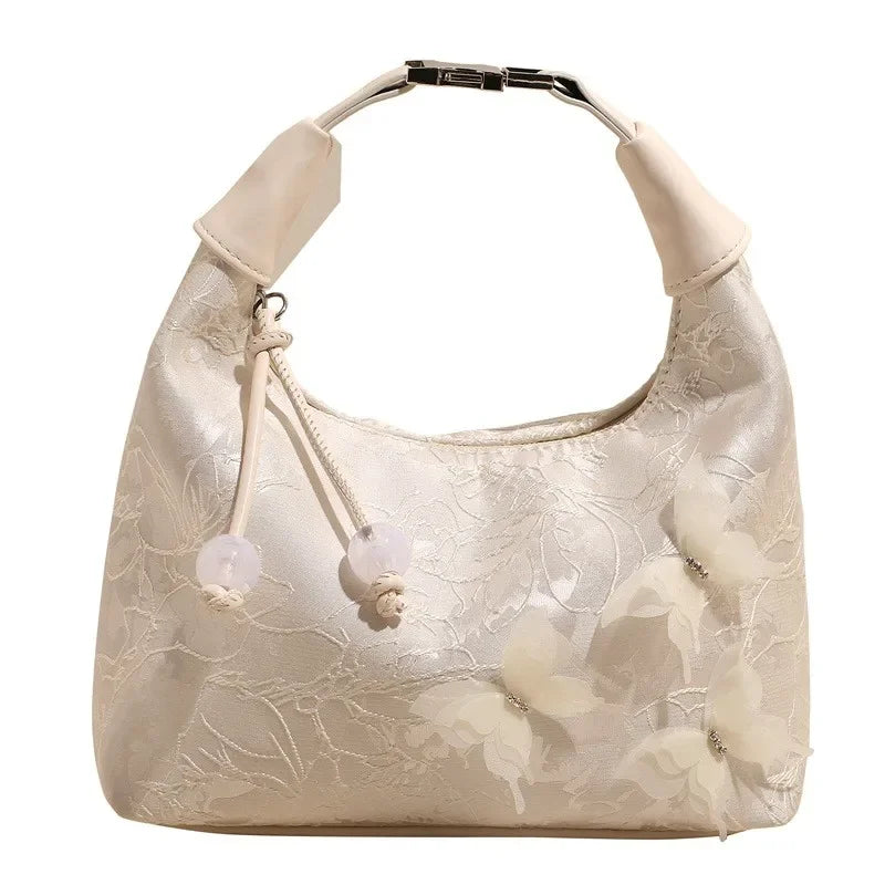 Pendant Crossbody Bag Small Bucket Handbag Women Girl