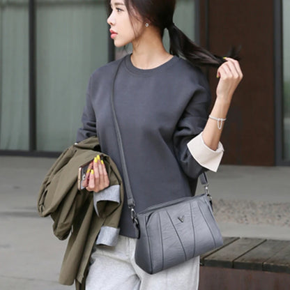 Soft Leather Shoulder Bag