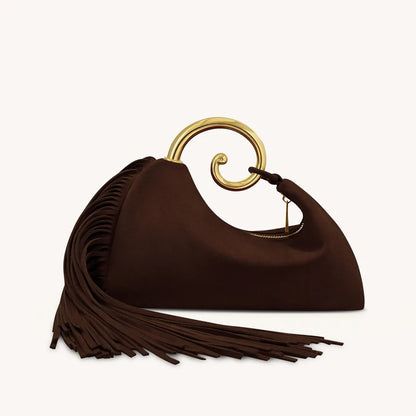 Faux Suede Clutch Evening Bags For Women