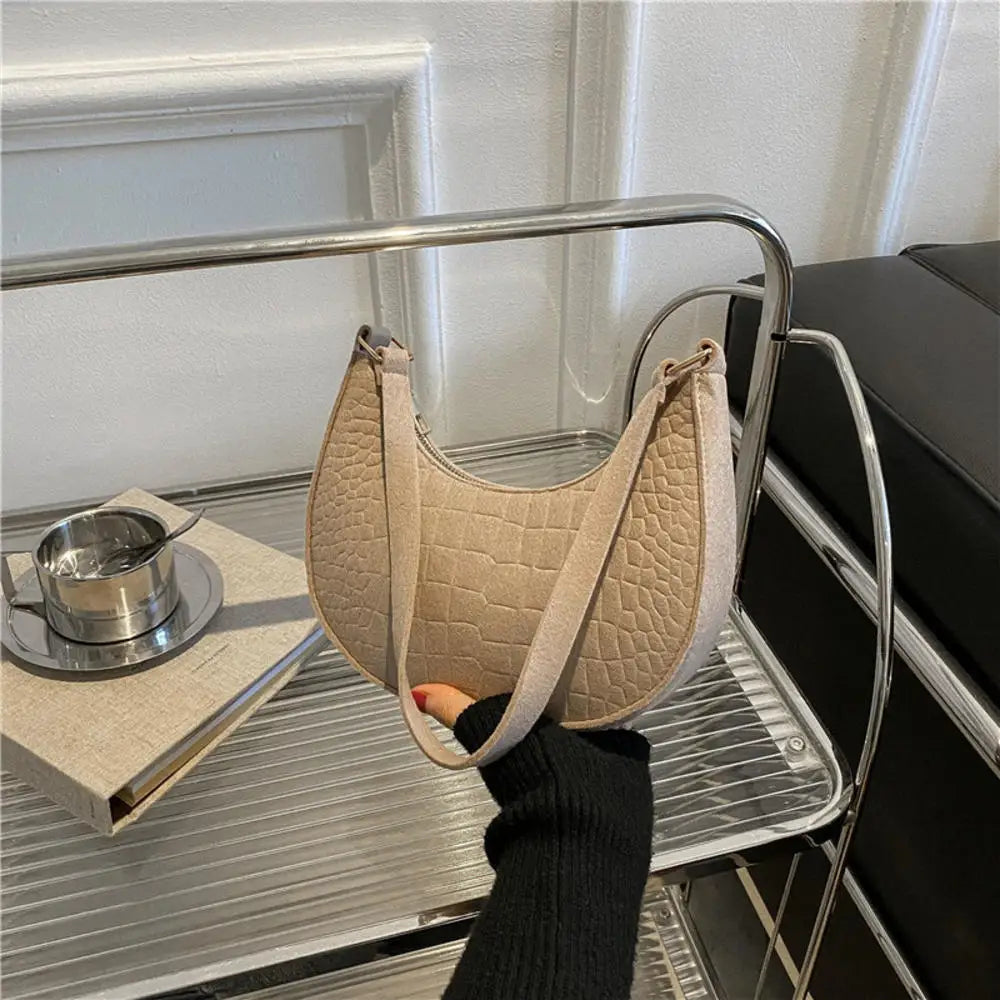 Small Handle Underarm Bag Clutch