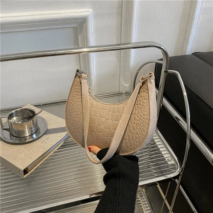 Small Handle Underarm Bag Clutch