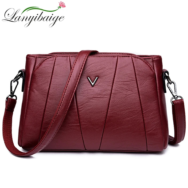 Soft Leather Shoulder Bag