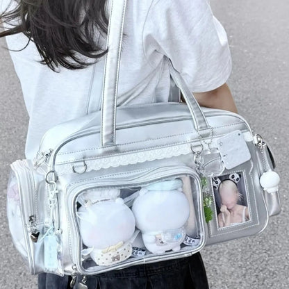 Y2K New Concert Ita Bag JK Large Capacity Shoulder Bag