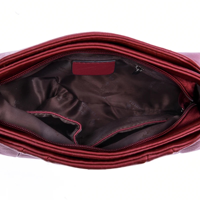 Soft Leather Shoulder Bag