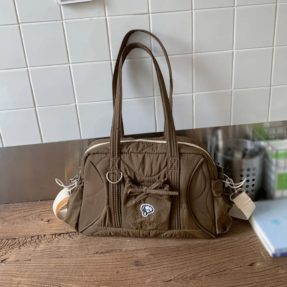 Autumn and Winter Hand-Held Bowling Bag