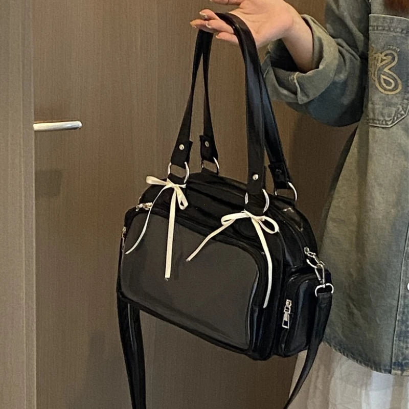 Anime Two-Dimension Japanese Uniform Bag JK Large Capacity Crossbody Versatile Badge Shoulder Bag