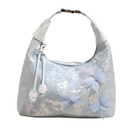 Pendant Crossbody Bag Small Bucket Handbag Women Girl