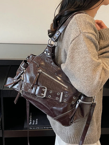 Large Capacity Crossbody Bag for Women Casual Commuter Shoulder Bag