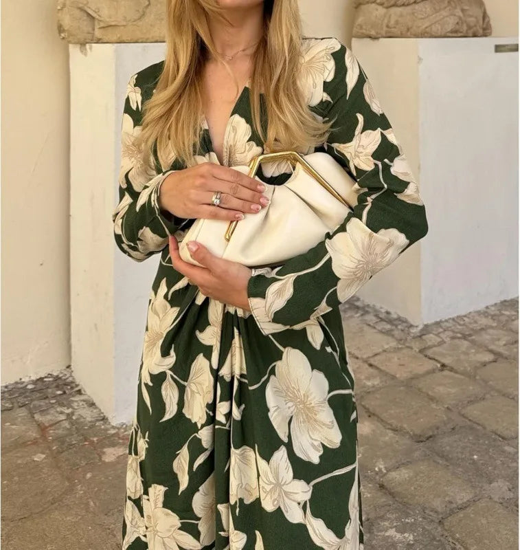 Soft Leather Bag Niche Cloud Bag, Evening Pleated Bag for Women