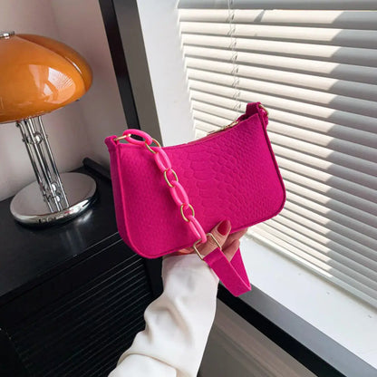 Small Handle Underarm Bag Clutch