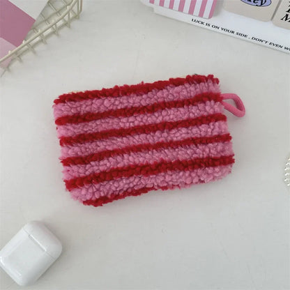Heart Printed Cute Small Lipstick Cosmetic Bag
