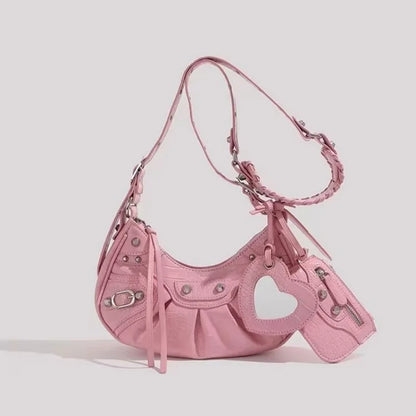 Women's Crescent Fashion Shoulder Bag