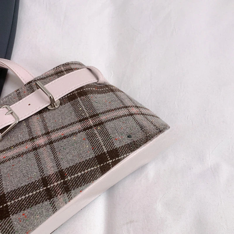 Casual Solid Interior Compartment Shoulder Bags Large Capacity for Women