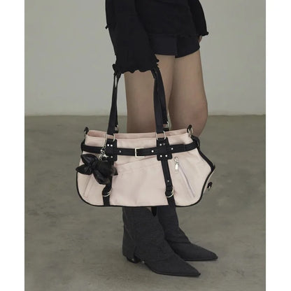 Y2k Shoulder Bags Women Handbag Ladies Vintage Tote