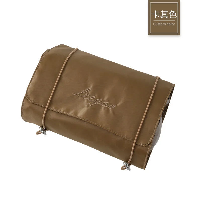 Detachable Makeup Bag Women Zipper Mesh Large Capacity Cosmetics Pouch