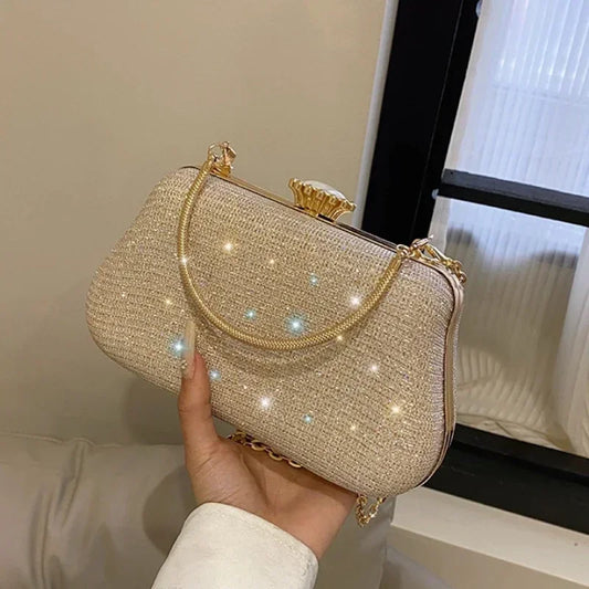 Women Evening Bag Brand Party Banquet Glitter Bag