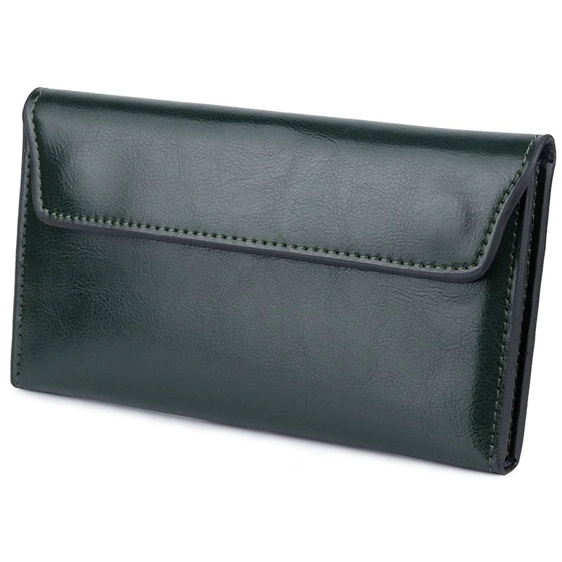 Cow Genuine Leather Women Wallet