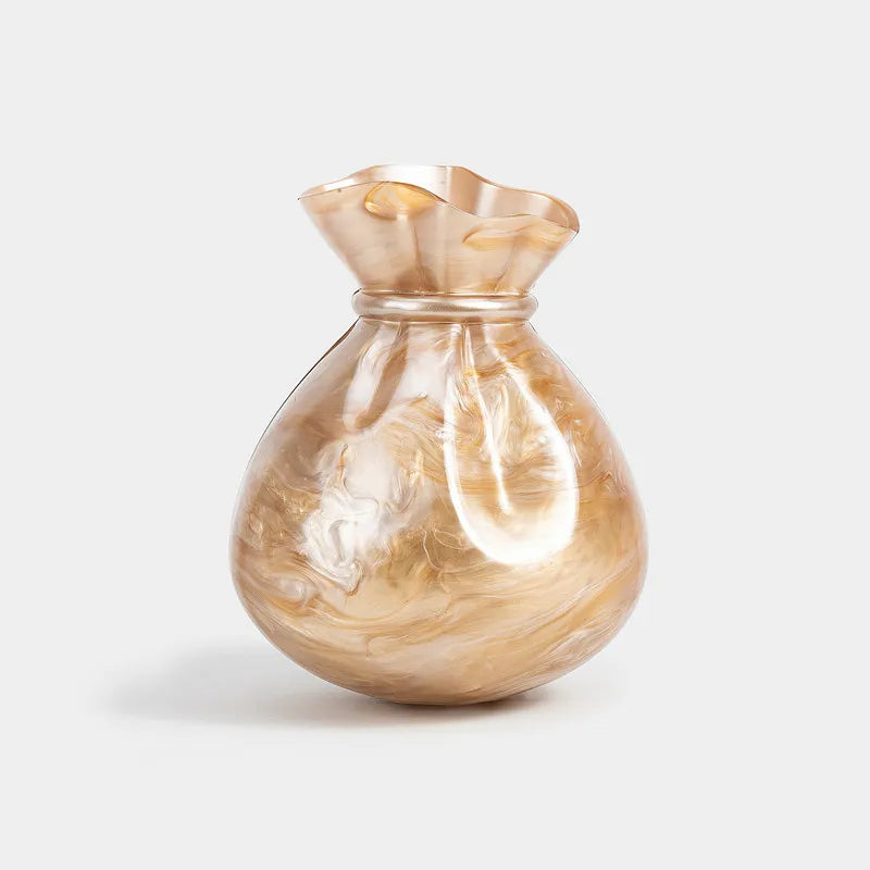 Acrylic Cute Vase Shape Evening Clutch Bag Wedding Party Bag