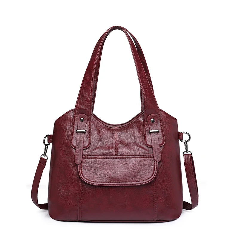 Soft Leather Handbags High Quality Women Bags