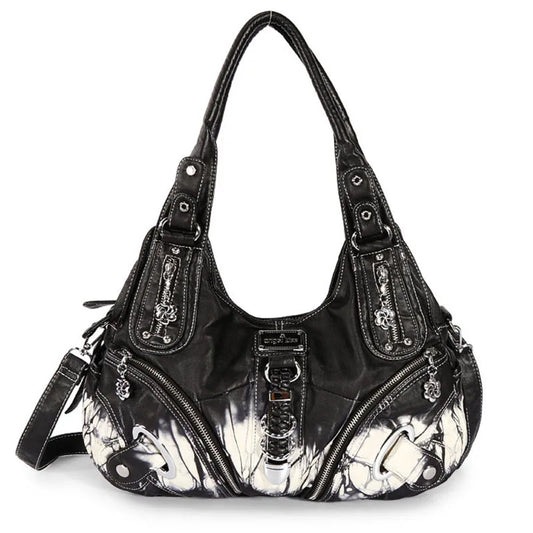 Multi Pocket Soft Leather Shoulder Bags