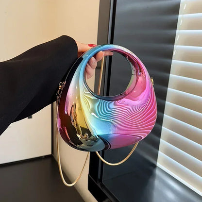 Evening Clutch Clear Acrylic Women Handbags