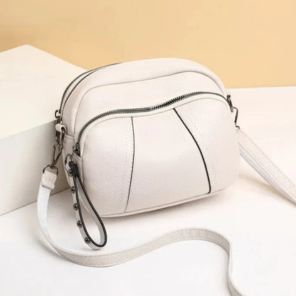 Leather Crossbody Bags  Messenger Bags Retro Shoulder Bags for Women