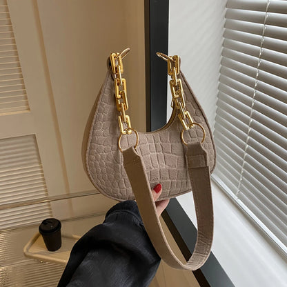 Small Handle Underarm Bag Clutch