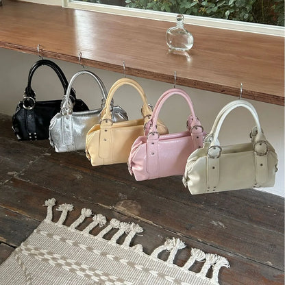Women Handbags Luxury Soft Pu Leather Shoulder Bags