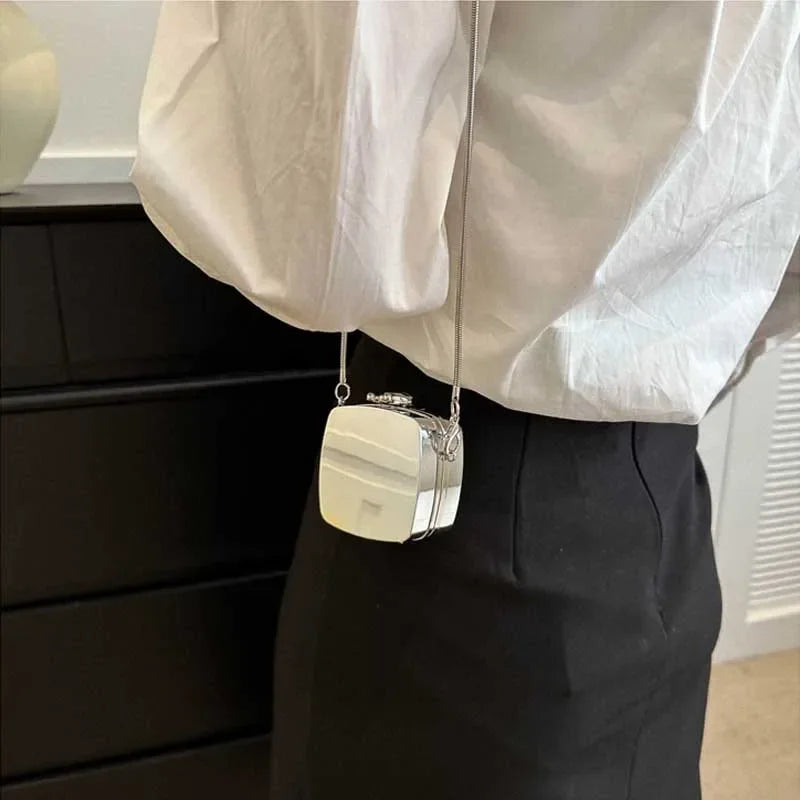 Lipstick Bag for Women Acrylic Shoulder Bag