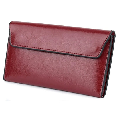 Cow Genuine Leather Women Wallet