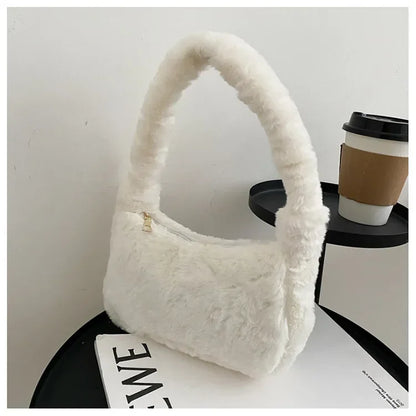 Soft Winter Ladies Clutch Handbag